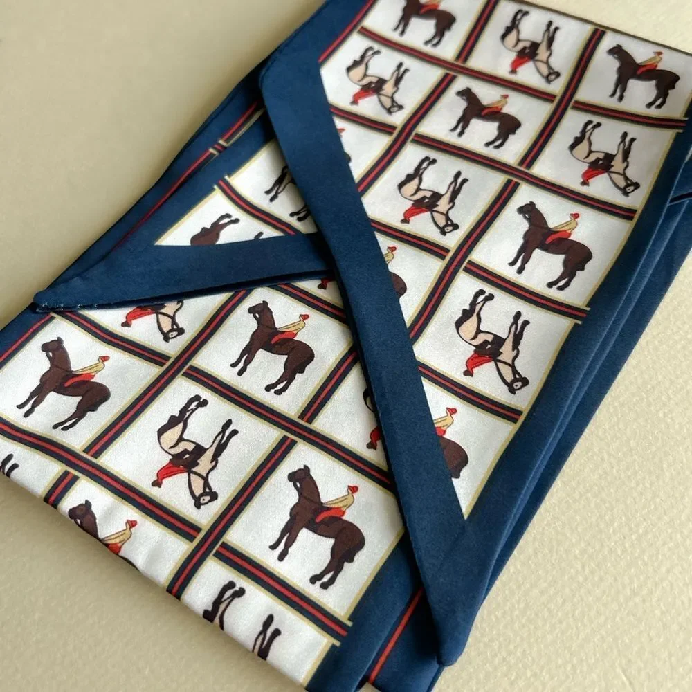 Horse print Scarf P58